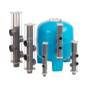   Automatik 5- Wege- Ventil D50 mm / 1.5“ 125 mm (Astral, Behncke, Fiberplast)