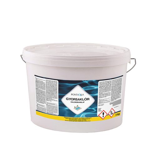 Gyorsaklór Chlorgranulat schnelllöslich 3 kg