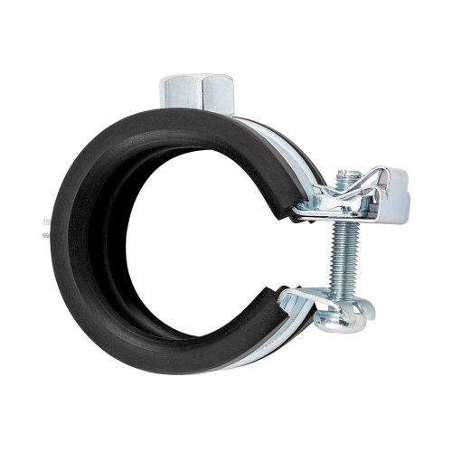 Rohrklemme mit Gummi - M8/M10 -108-114 / 4 verzink