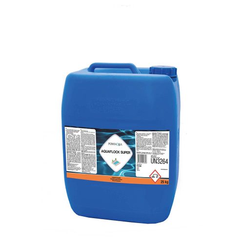 AQUFLOCK SUPER 25 KG + FLA 320 Kanister 25 liter, blau