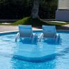 PVC Folie  HAOGENPLAST blau lakiert 1.65 m, 41,25 m2/tekercs