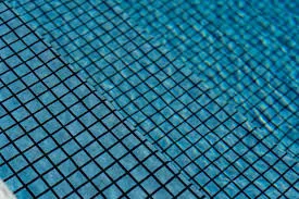 Matrix Blau/mit dunkler Fugen 1.65 m, 41,25 m²/Rolle