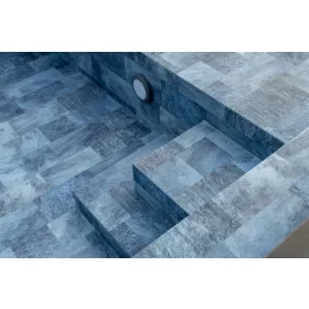 PVC Folie HAOGENPLAST 3D Stonetile Sapphire 1,5mm