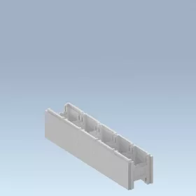 Styroporstein kompakt P80/P25 100x25x25cm