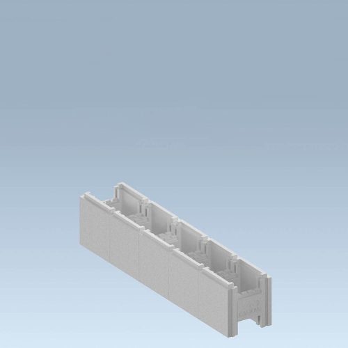 Styroporstein kompakt P80/P25 100x25x25cm