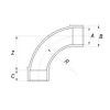 Bogen 90° D32