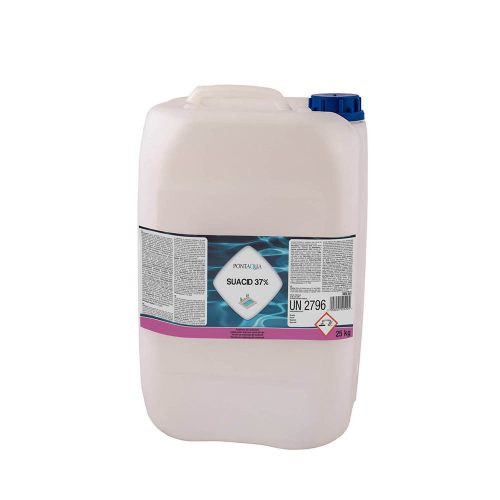 SUACID 37% 25 KG + FLA 220 Kanister 25 liter, weiss