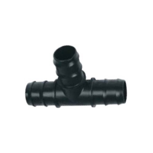 T-Stück , Schwimmschlauch d38 (schwarz)