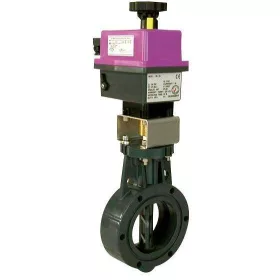 Drosselklappe mit Motor. EPDM 125 - 5"  mit Flanschset