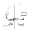 Ministrahler weiss 12 LED