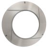 Flansch für Flachreflektor, metallverkleidet
