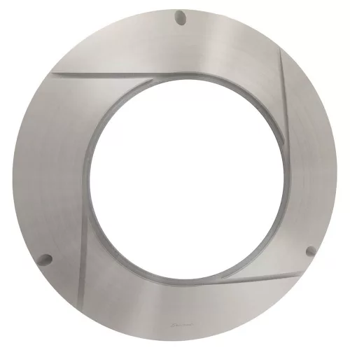 Flansch für Flachreflektor, metallverkleidet