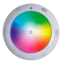 RGB und weiss flat LED Lampe