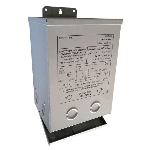Trafo im Metallgehäuse 230/12 V-300 W
