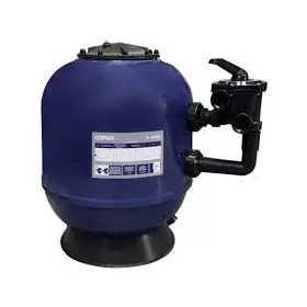  Kripsol S1 polyester Filterkessel mit Seitenventil 10m3/h D500 