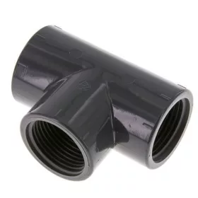 T- Stück 90- IG/IG  3/8 PVC"