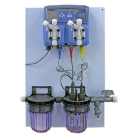   Automatisches Chemie- und -Doseiergerät, pH és H2O2 KontrollerWDPHOS 4-10l/h-3bar