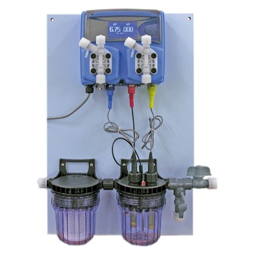 Automatisches Chemie- und -Doseiergerät, pH és H2O2 KontrollerWDPHOS 4-10l/h-3bar
