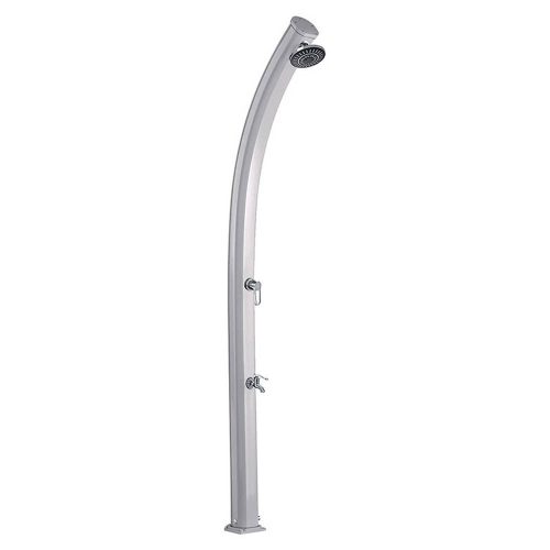 JOLLY 33 l-es alu Solardusche, Fußwäsche, inox
