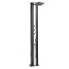 DADA Solardusche, gerade, alu 40 l-es, antracit / inox