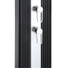 DADA Solardusche, gerade, alu 40 l-es, antracit / inox