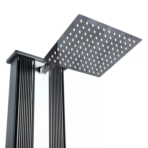 DADA Solardusche, gerade, alu 40 l-es, antracit / inox