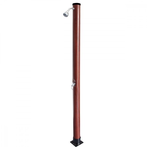 Solardusche gerade 18 l, Holzdekor